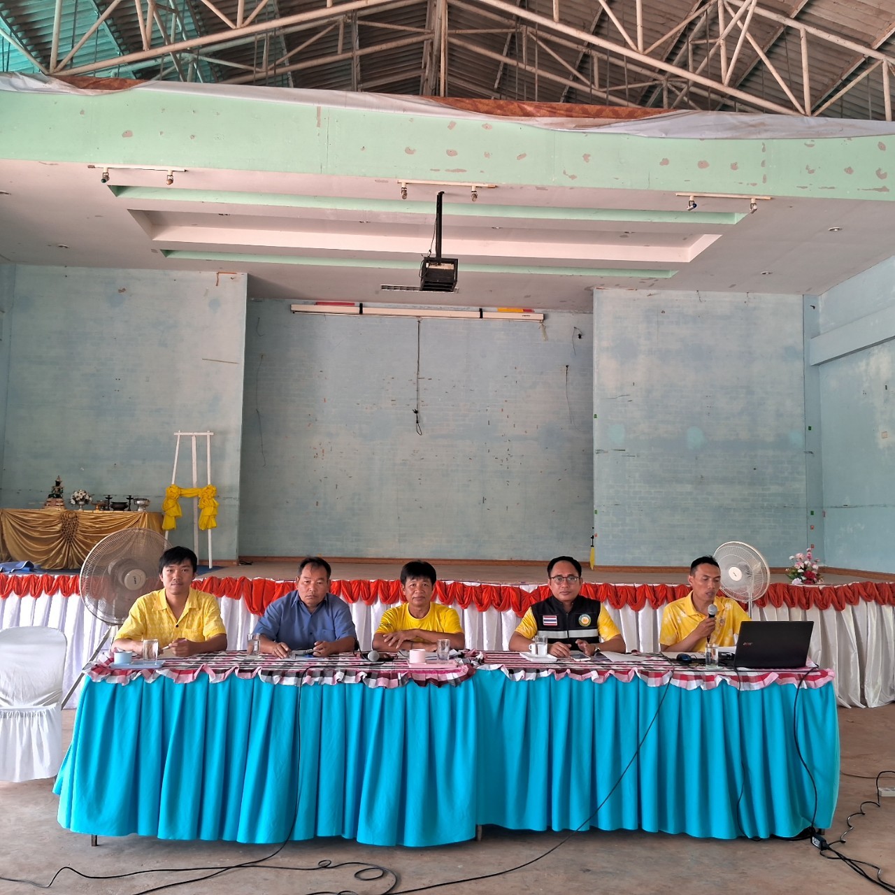ภาพกิจกรรมการเข้าร่วมประชุมประชาคมท้องถิ่นระดับตำบลมาย เมื่อวันที่ 29 เมษายน 2567