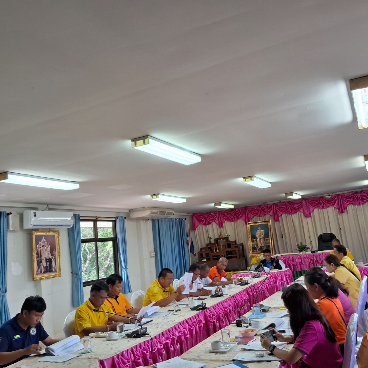 ภาพการประชุมคณะกรรมการสนับสนุนการจัดทำแผนพัฒนาองค์การบริหารส่วนตำบลมาย ครั้งที่ 3 /2567