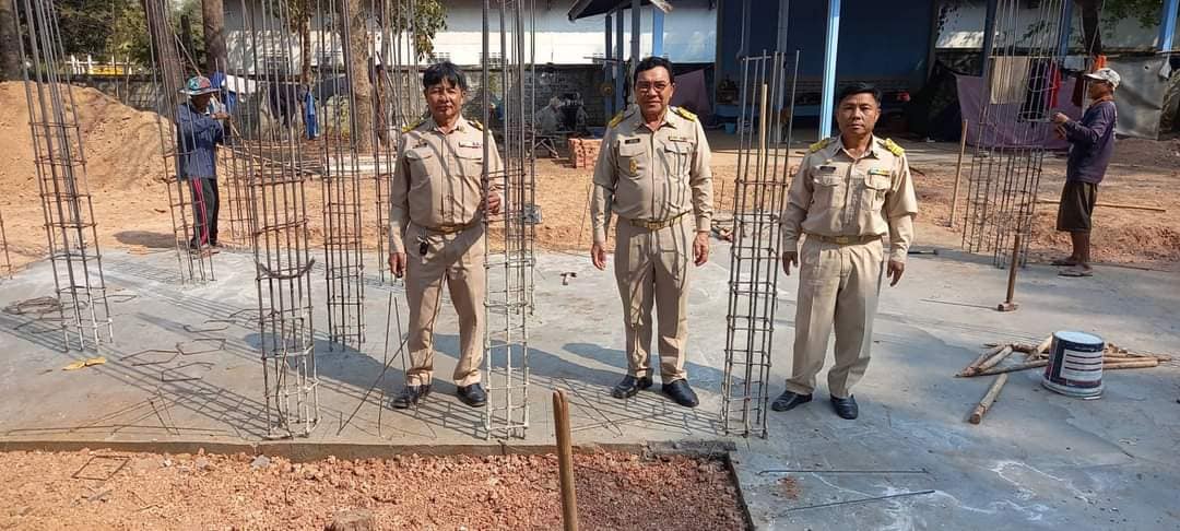 ภาพกิจกรรมโครงการก่อสร้างเมรุเผาศพ บ้านสมานสามัคคี ตำบลมาย อำเภอบ้านม่วง  จังหวัดสกลนคร