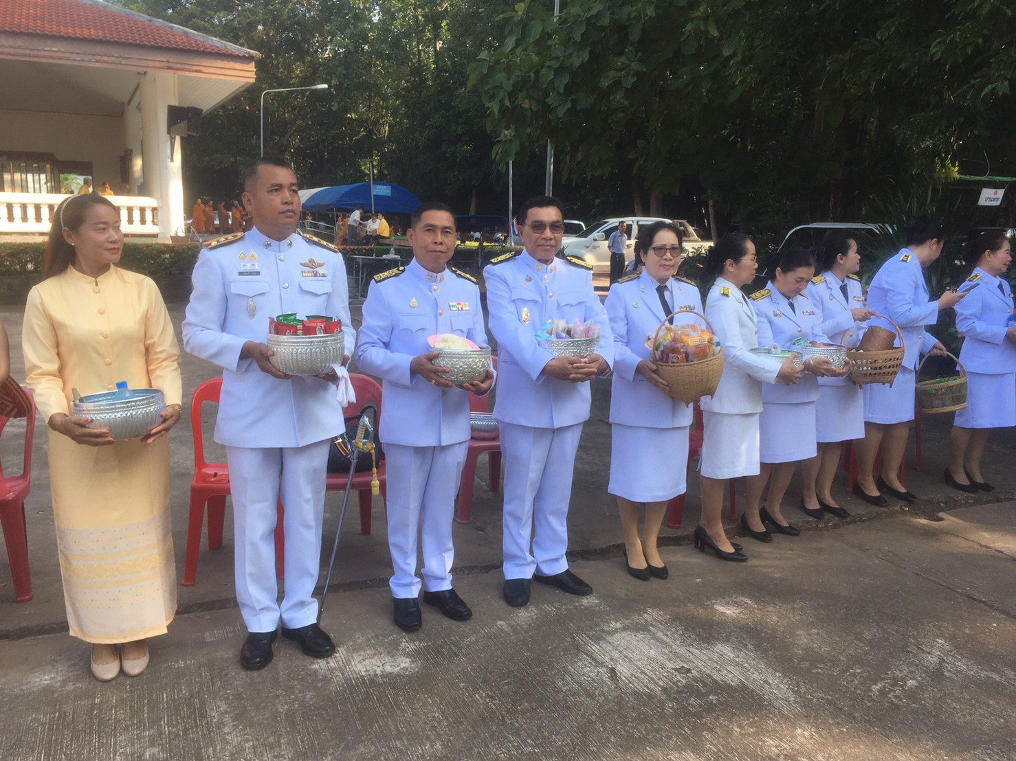 ภาพการเข้าร่วมพิธีเนื่องในวันนวมินทรมหาราช 13 ตุลาคม 2567
