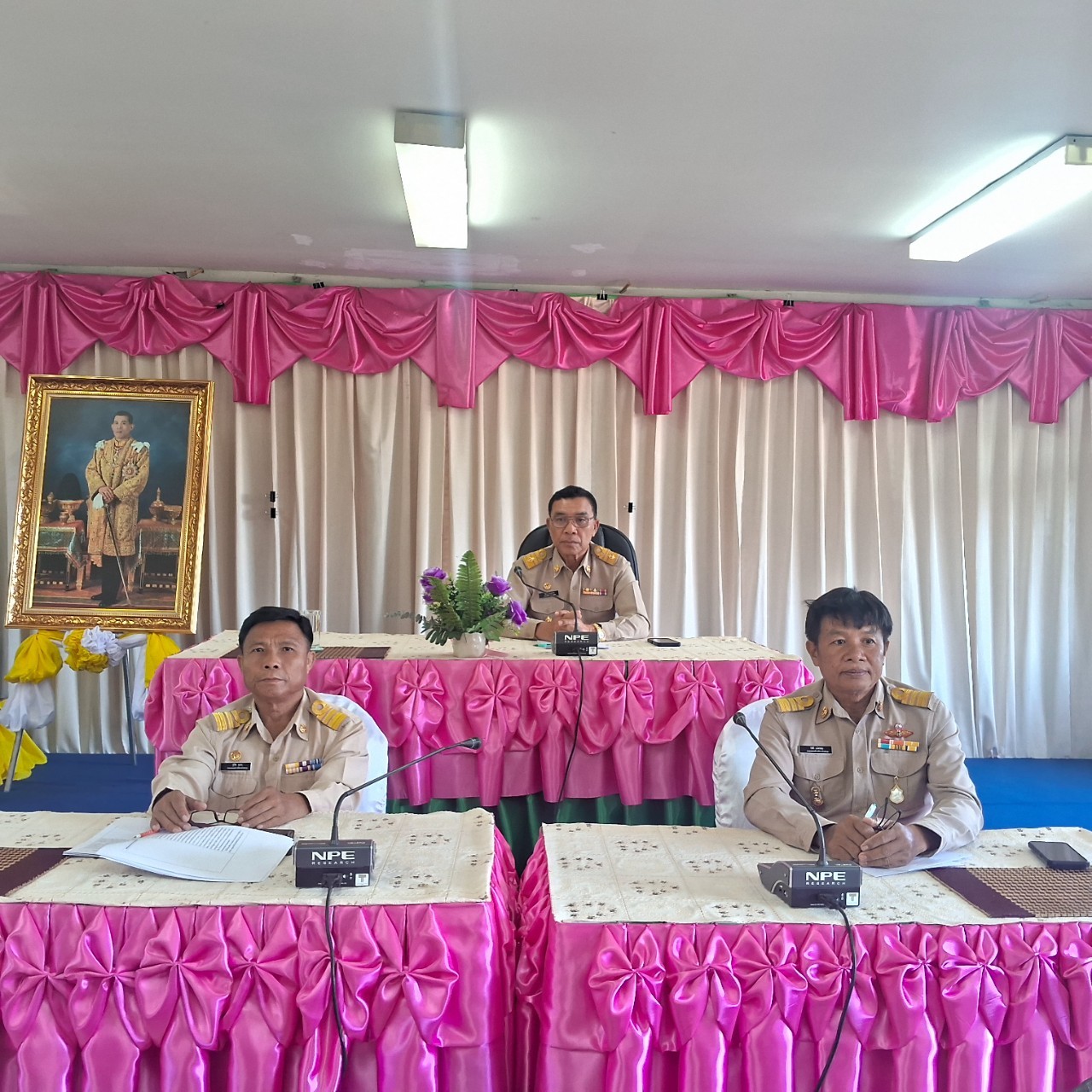 ภาพการประชุมคณะกรรมการควบคุมภายใน องค์การบริหารส่วนตำบลมาย