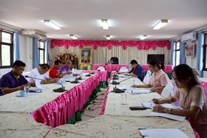 ภาพกิจกรรมการประชุมคณะกรรมการสนับสนุนองค์การบริหารส่วนตำบลมาย   ครั้งที่ 2/2568