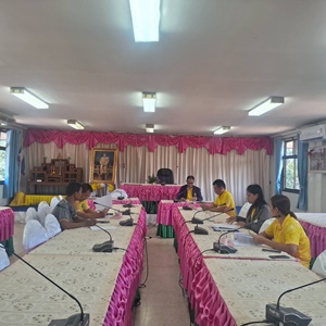 ภาพการประชุมคณะกรรมการสนับสนุนองค์การบริหารส่วนตำบลมาย ครั้งที่ 1/2568