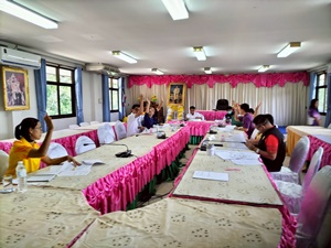 ภาพการประชุมคณะกรรมการควบคุมภายใน  ครั้งที่ 1/2568